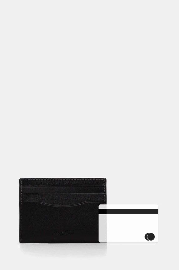 Accesorii Coach card holder CZ000 negru