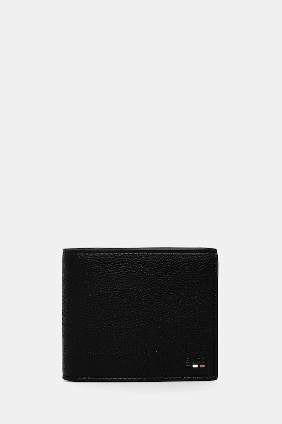 Кошелек BOSS Ray_Trifold N. имитация натуральной кожи чёрный 50536503