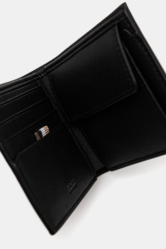 Accessori BOSS portafoglio in pelle Zair_4cc_Coin N. 50536710 nero
