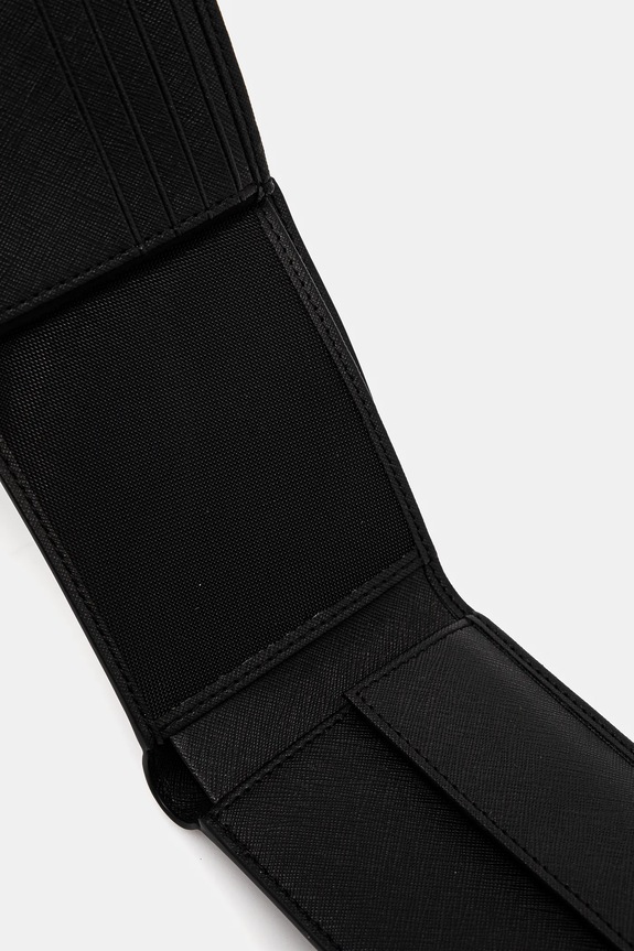 Accessori BOSS portafoglio in pelle Zair_Trifold N. 50536727 nero
