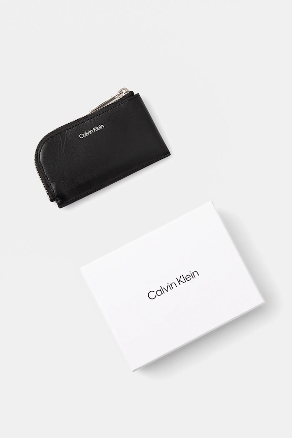 Аксесоари Кожен портфейл Calvin Klein K50K512677 черен