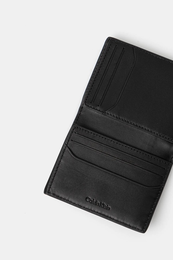 Αξεσουάρ Δερμάτινο πορτοφόλι Calvin Klein K50K512679 μαύρο