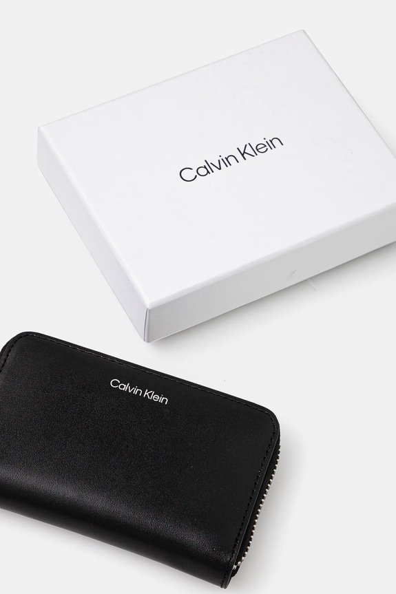 Кожен портфейл Calvin Klein черен K50K512705