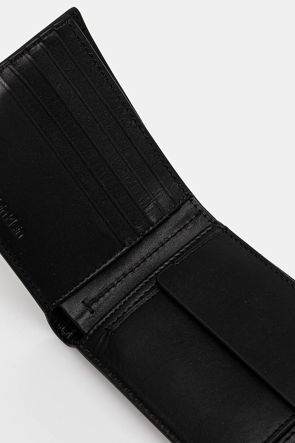 Кожен портфейл Calvin Klein черен K50K512793