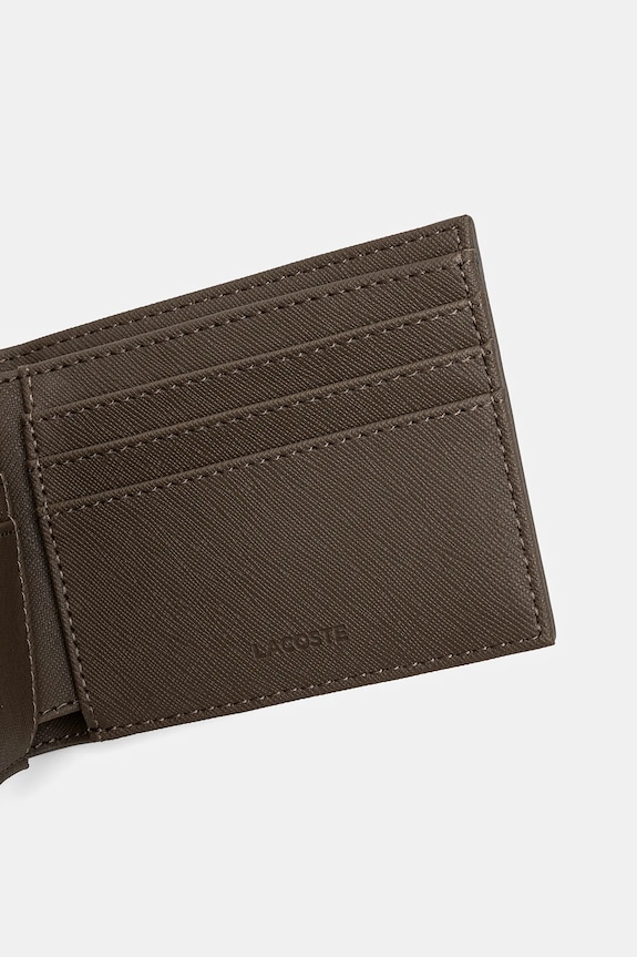 Dodaci Novčanik Lacoste NH4419HC smeđa