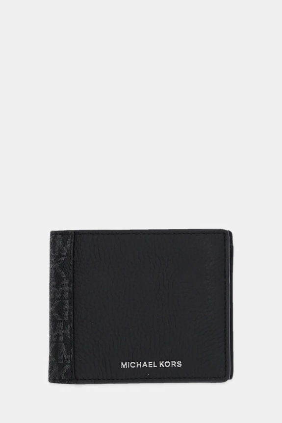 Michael Kors portofel de piele piele negru 39R5LHDF3O