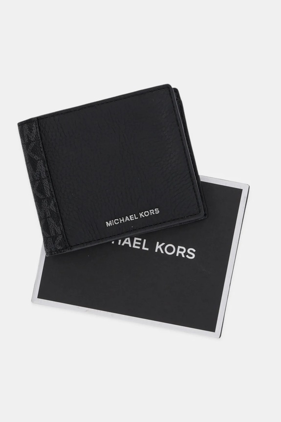 Michael Kors portofel de piele negru 39R5LHDF3O