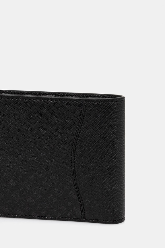 Kožená peněženka BOSS 50542387 černá SS25