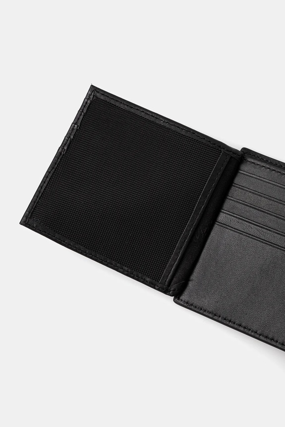 Calvin Klein portfel skórzany czarny K50K512926