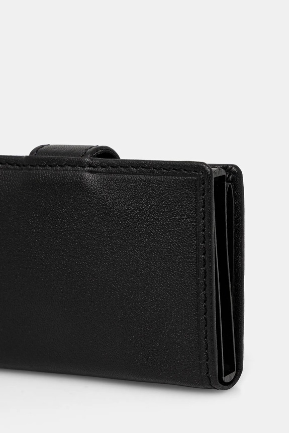Akcesoria U.S. Polo Assn. etui na karty skórzane Utah WEUUA2617MHA czarny