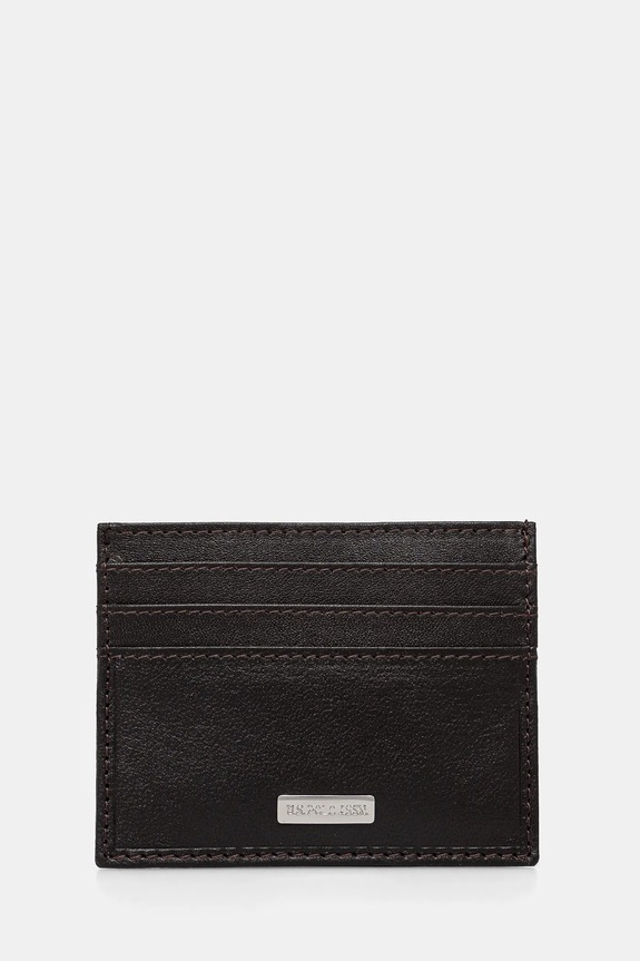 U.S. Polo Assn. etui na karty skórzane Utah etui na karty brązowy WEUUA2616MHA