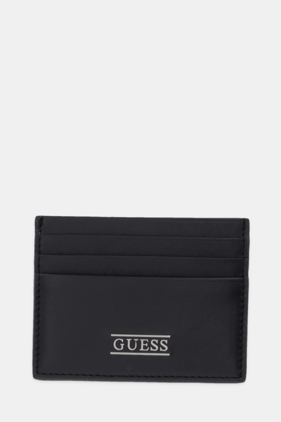Novčanik Guess NEW BOSTON zrnata koža crna SMNEBR.LEA25