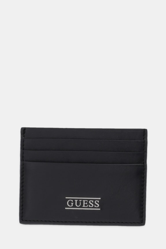 Novčanik Guess NEW BOSTON zrnata koža crna SMNEBR.LEA25