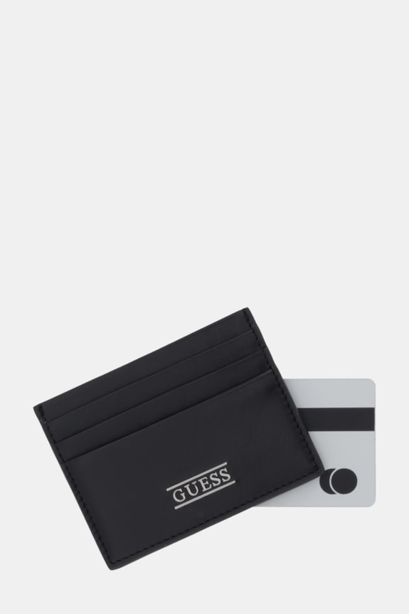 Dodaci Novčanik Guess NEW BOSTON SMNEBR.LEA25 crna