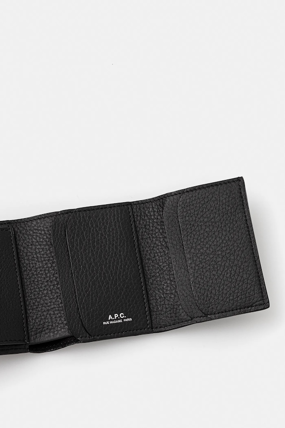 Dodaci Novčanik A.P.C. Trifold Charles PXCBC.H63593 crna