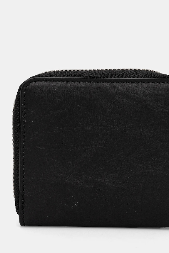 Αξεσουάρ Δερμάτινο πορτοφόλι Y-3 Crinkle Leather Wallet JD2895 μαύρο