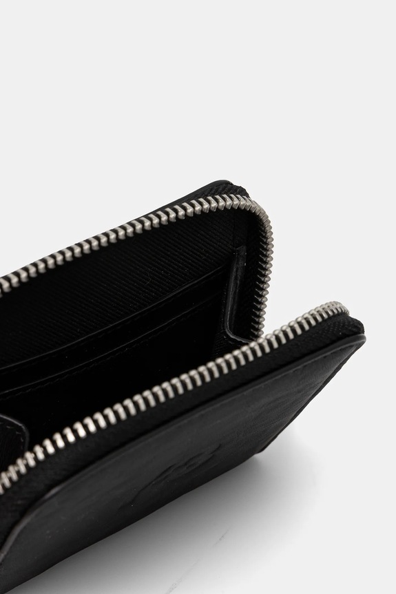 Δερμάτινο πορτοφόλι Y-3 Crinkle Leather Wallet μαύρο JD2895