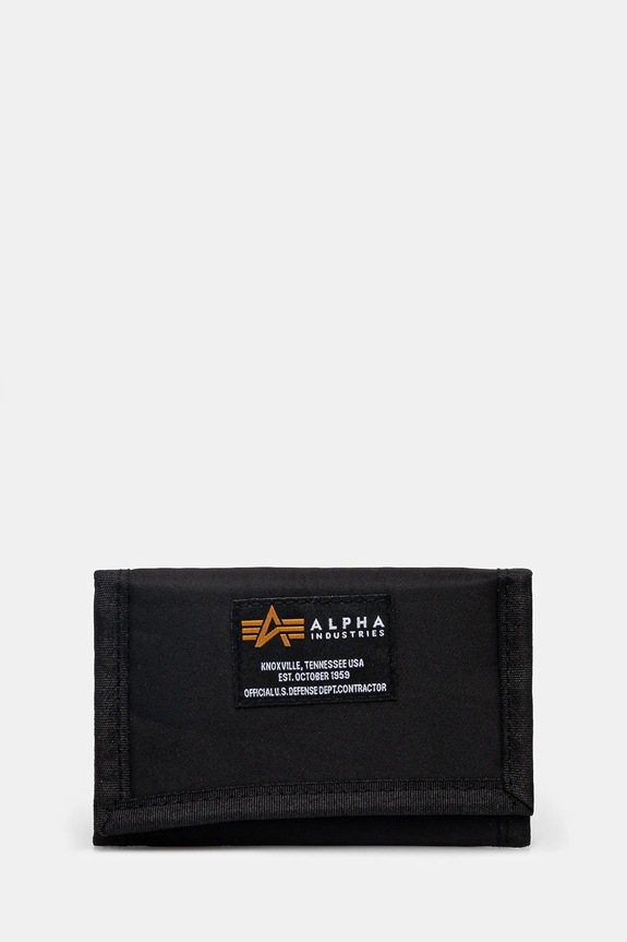 Novčanik Alpha Industries Crew Wallet II tekstil crna 146940
