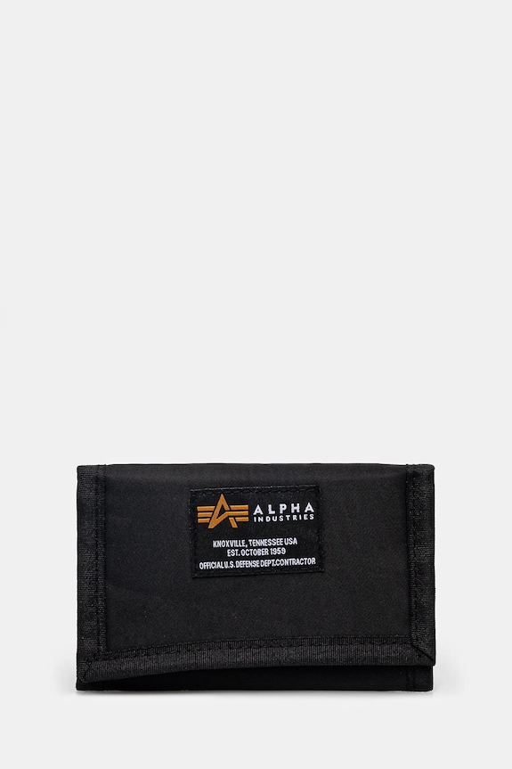 Novčanik Alpha Industries Crew Wallet II tekstil crna 146940