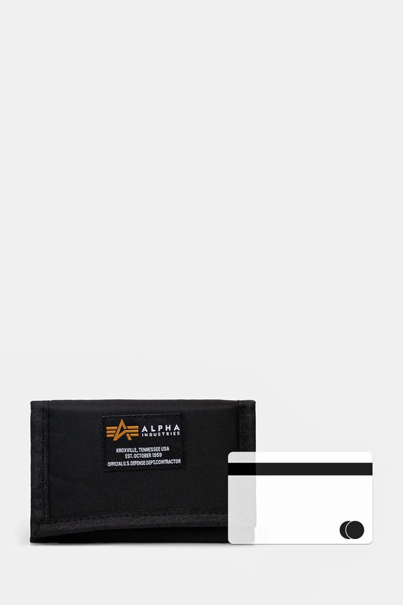 Novčanik Alpha Industries Crew Wallet II crna 146940