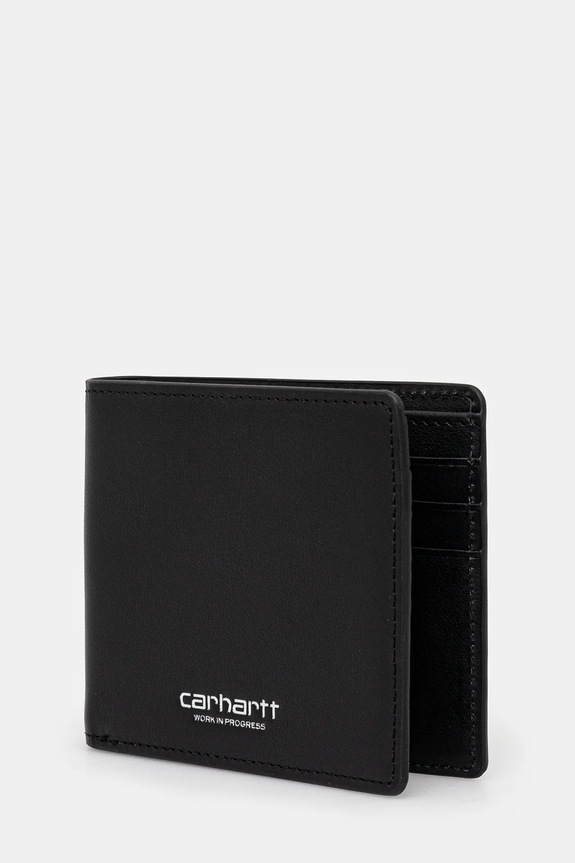 Kožni novčanik Carhartt WIP Vegas Billfold Wallet I033108.0M4XX crna SS25