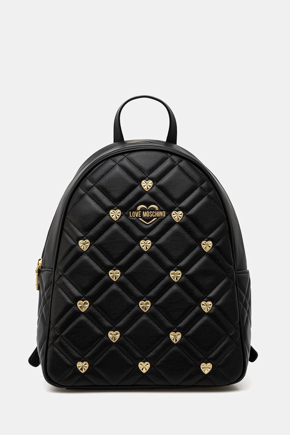 Ruksak Love Moschino nášivka čierna JC4123PP1