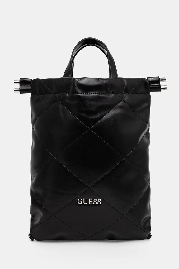Ruksak Guess imitácia kože čierna V5RZ06.WGRJ0