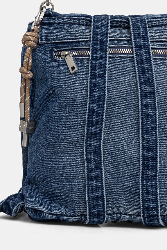 Accessori Desigual zaino in denim HALF LOG 25SAKD05 blu