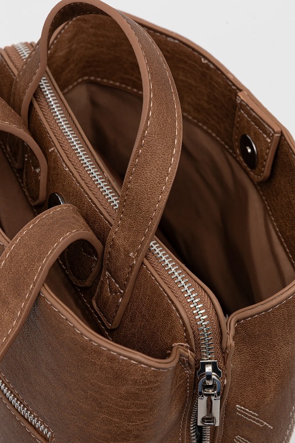 Batoh Desigual GOODALL SAND SUMY MI 25SAKP07 hnědá