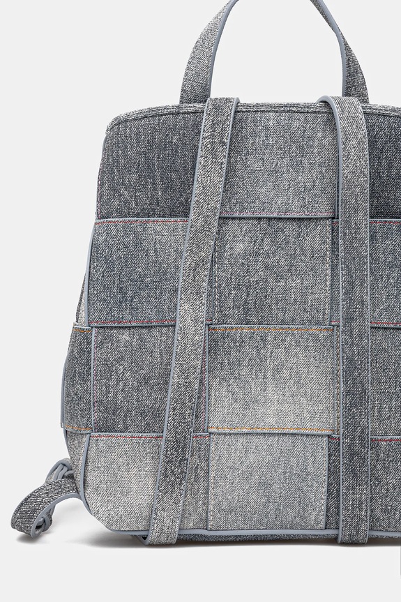 Αξεσουάρ Σακίδιο πλάτης Desigual YOKO PU DENIM SU 25SAKP09 γκρί