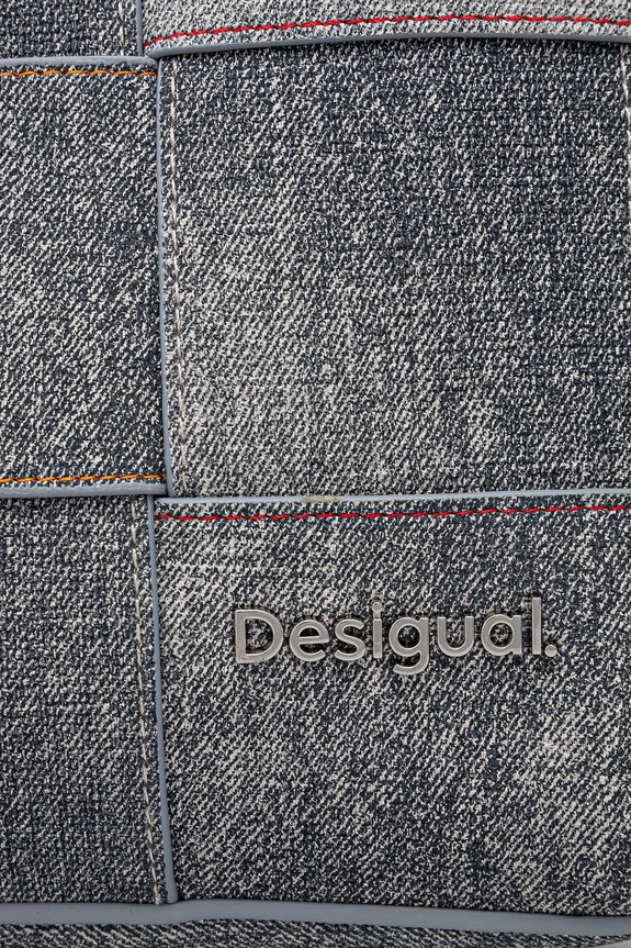 Σακίδιο πλάτης Desigual YOKO PU DENIM SU γκρί 25SAKP09