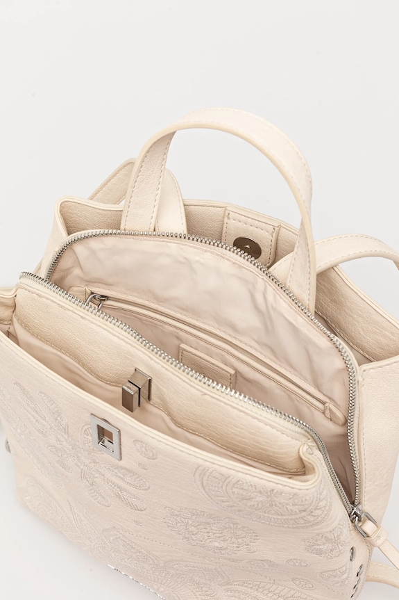 Desigual rucsac DEJAVU SUMY MINI ECRU 25SAKP28 bej