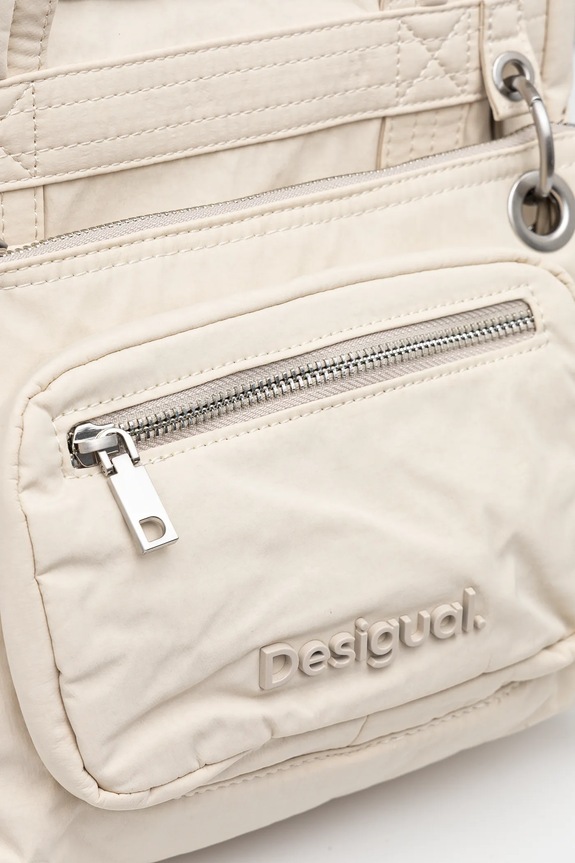Desigual plecak BASIC MODULAR VO beżowy 25SAKY08