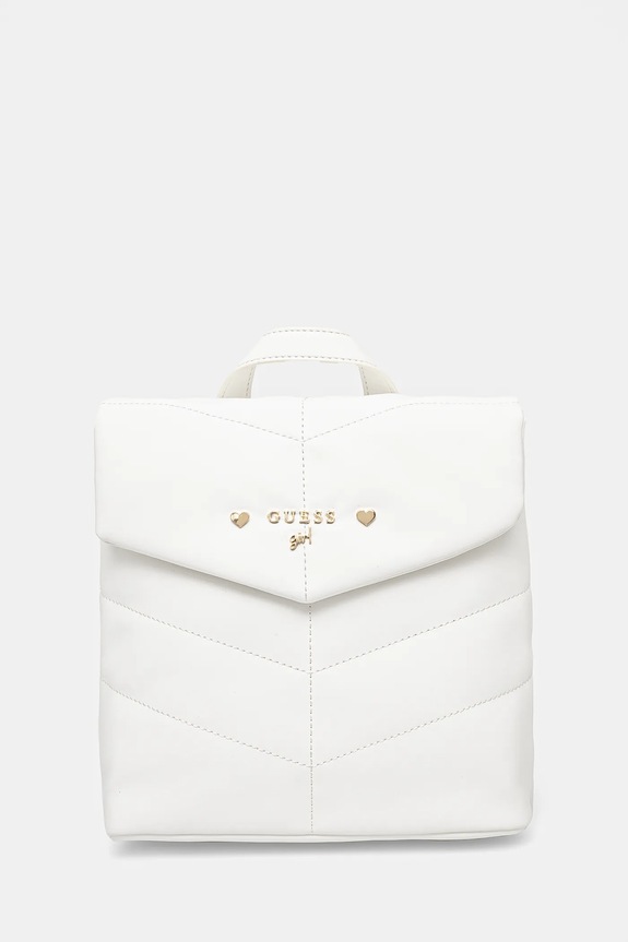 Ruksak Guess Girl jednofarebný béžová J5RZ33.WGVT0.PPYA
