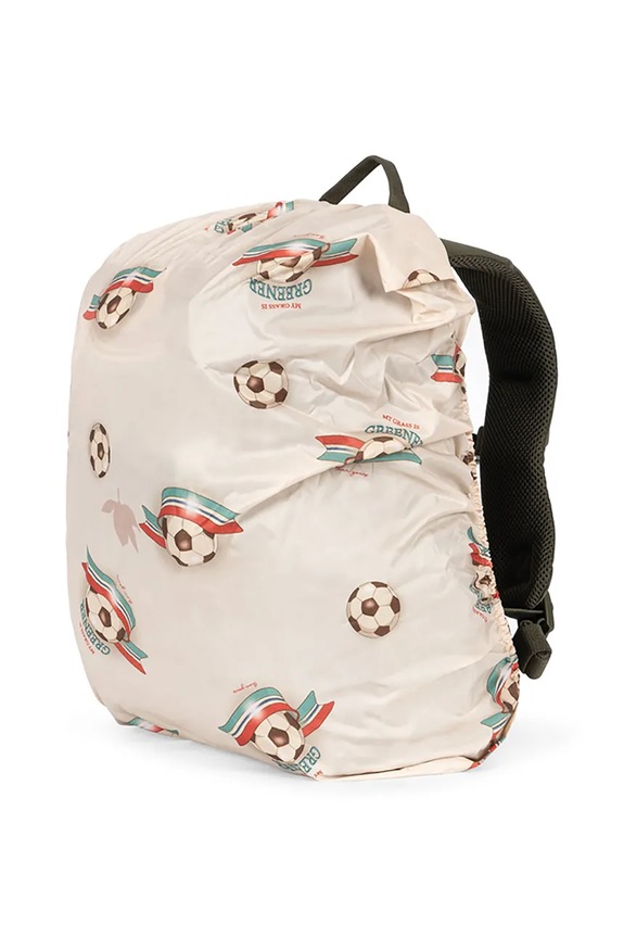 Παιδικό σακίδιο Konges Sløjd CLOVER SCHOOLBAG πράσινο KS102991