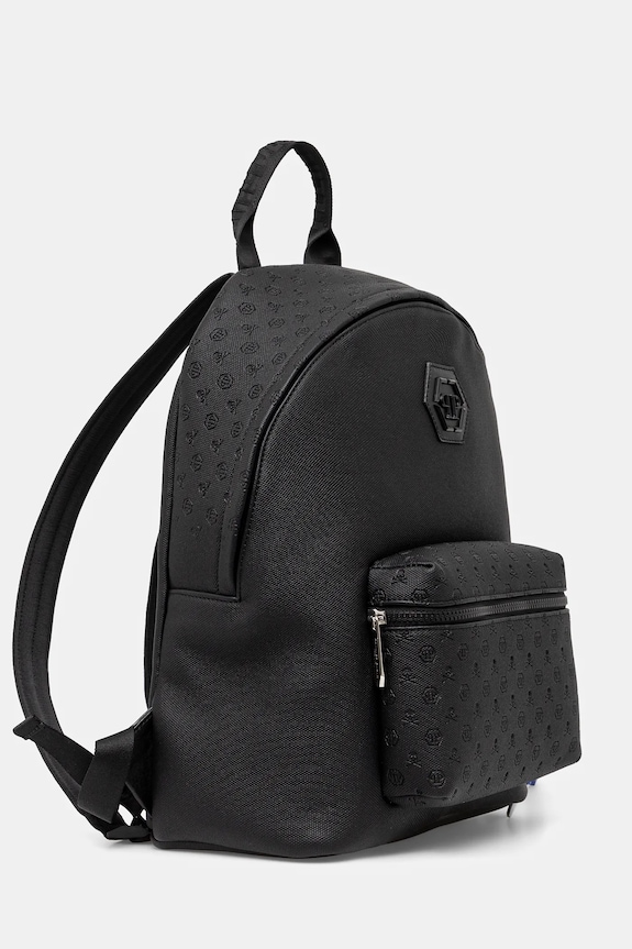 Кожаный рюкзак Philipp Plein SAEA.MBA1458.PLE010N чёрный SS25