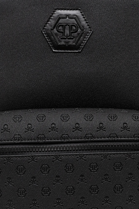 Кожаный рюкзак Philipp Plein SAEA.MBA1458.PLE010N чёрный
