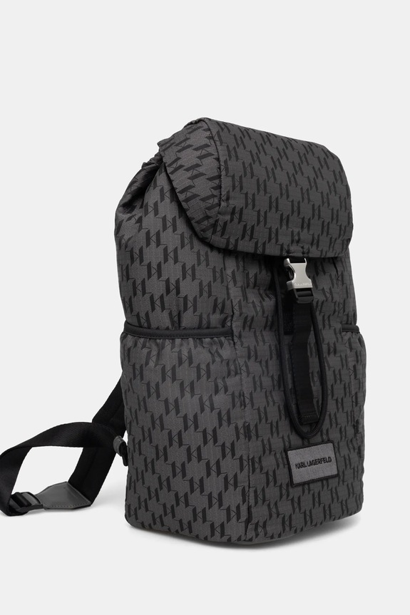 Ruksak Karl Lagerfeld K/MONOGRAM A1M30411 sivá SS25