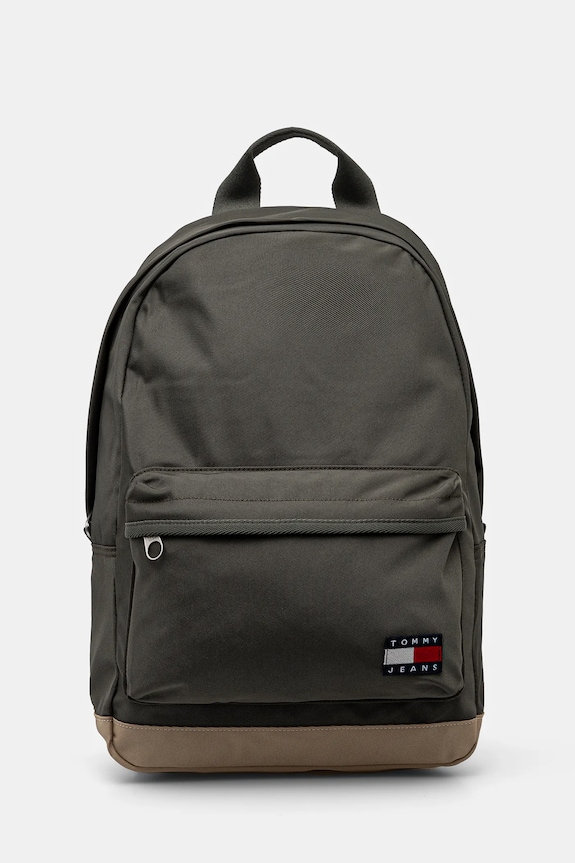 Tommy Jeans plecak mieści A4 zielony AM0AM13356