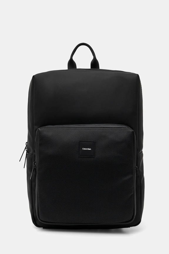 Σακίδιο πλάτης Calvin Klein υφασμάτινο μαύρο K50K512720
