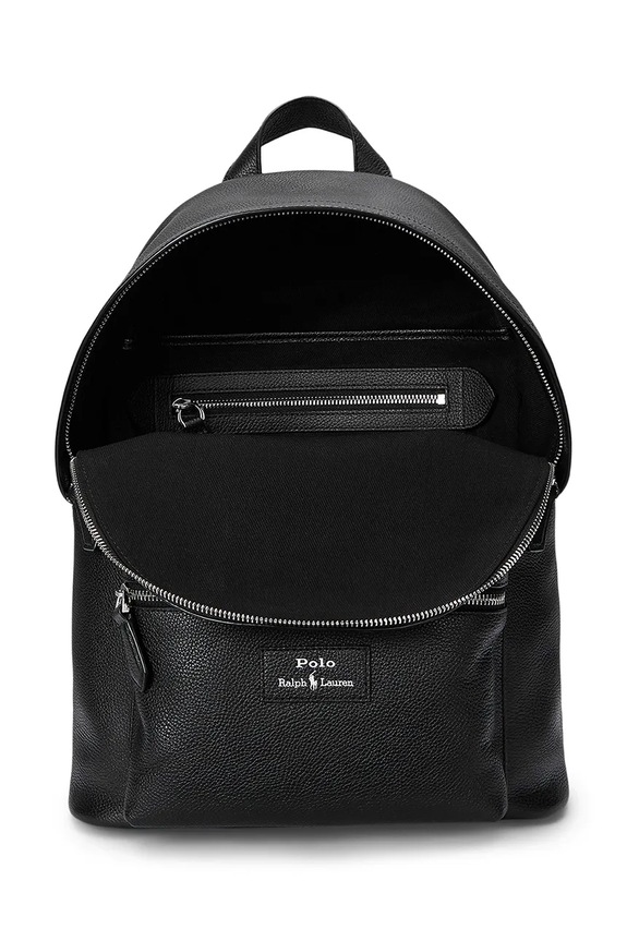 Polo Ralph Lauren ghiozdan de piele negru 405962456