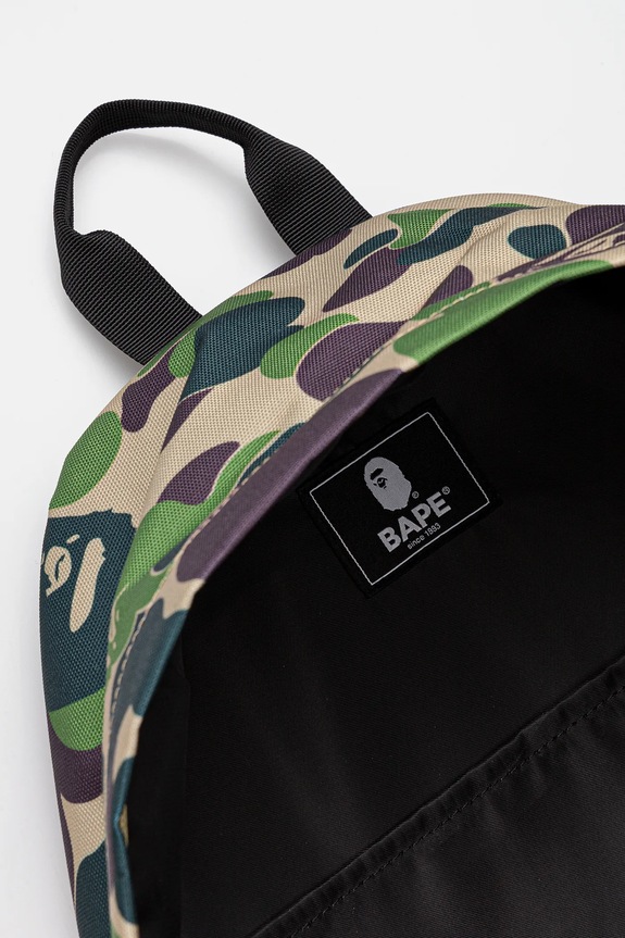 A Bathing Ape backpack Abc Camo Shark Daypack 1L30189007 green
