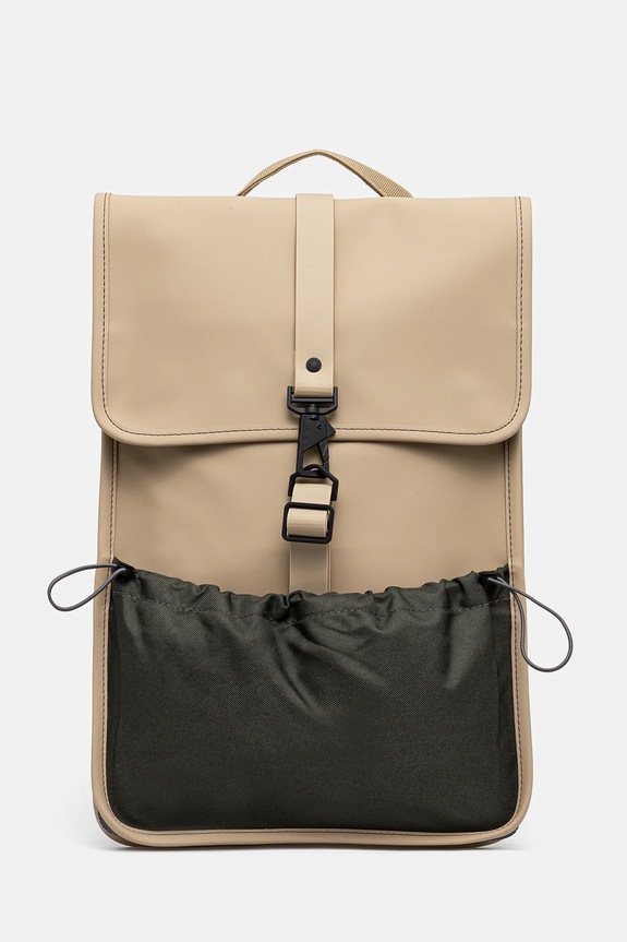 Рюкзак Rains Mix Backpack Mini гладкий бежевый 14280.24