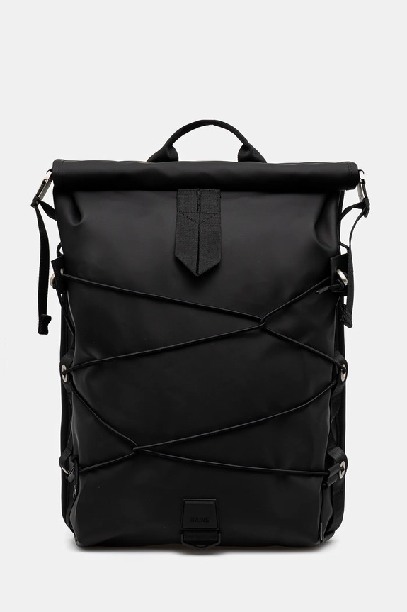 Rains rucsac Trail Cord Rolltop Backpack W3 uni negru 14480.01