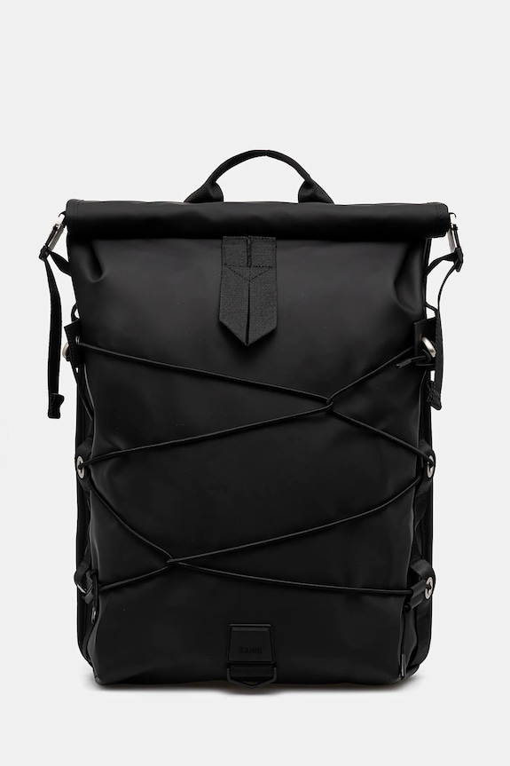 Rains rucsac Trail Cord Rolltop Backpack W3 uni negru 14480.01