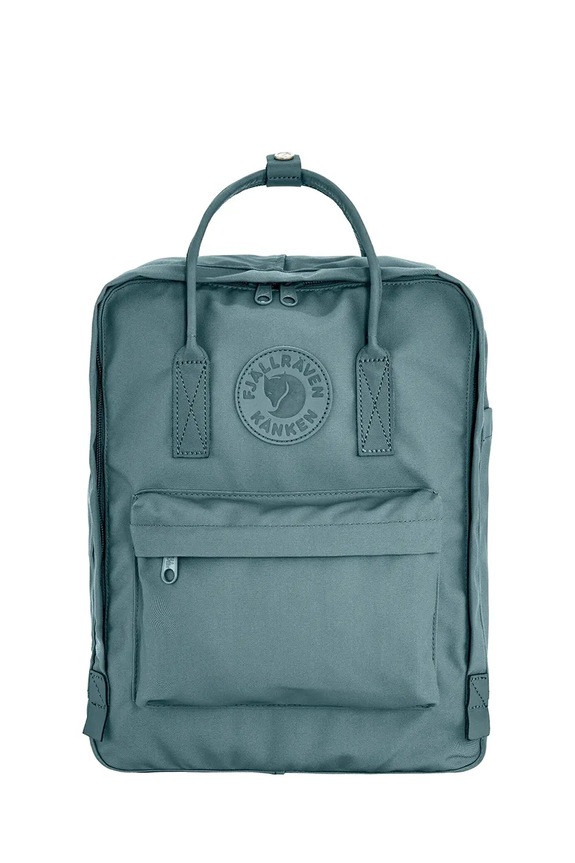 Рюкзак Fjallraven Kanken No. 2 аппликация бирюзовый F23565