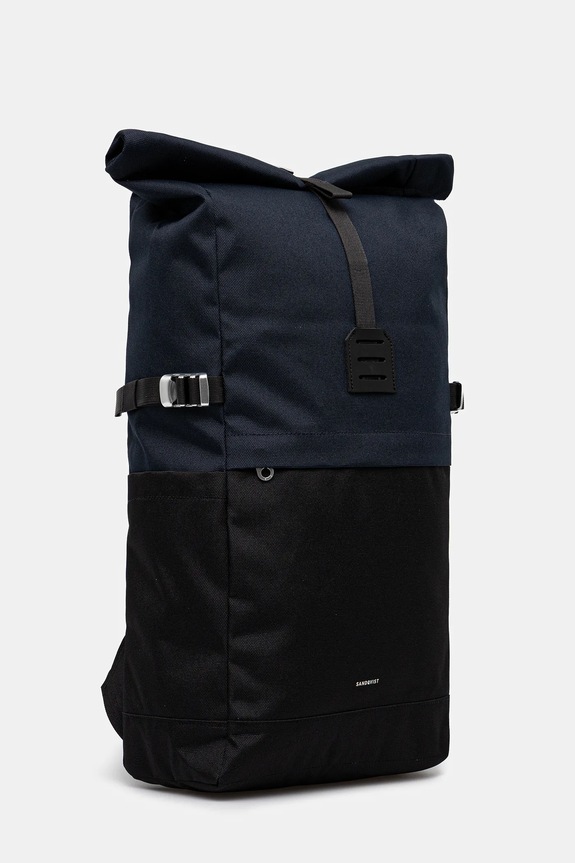Рюкзак Sandqvist Icon Rolltop M 251404504 чорний SS25