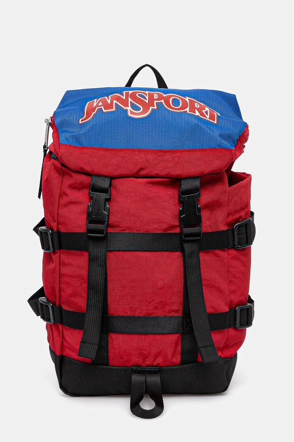 Jansport zaino Mini Skip Pack stampa all-over rosso EK0A5BJYN581