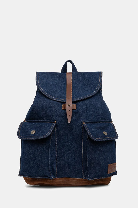 Levi's plecak jeansowy skóra zamszowa granatowy 002GW.0000