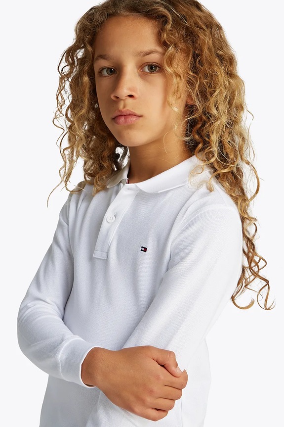Tommy Hilfiger gyerek hosszúujjú KB0KB09664.PPYA fehér